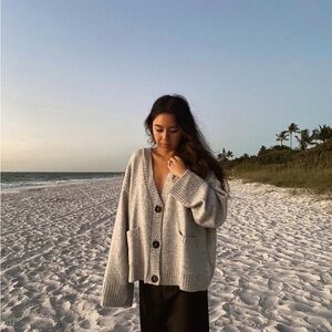 H&M Light Gray Women's Cardigan